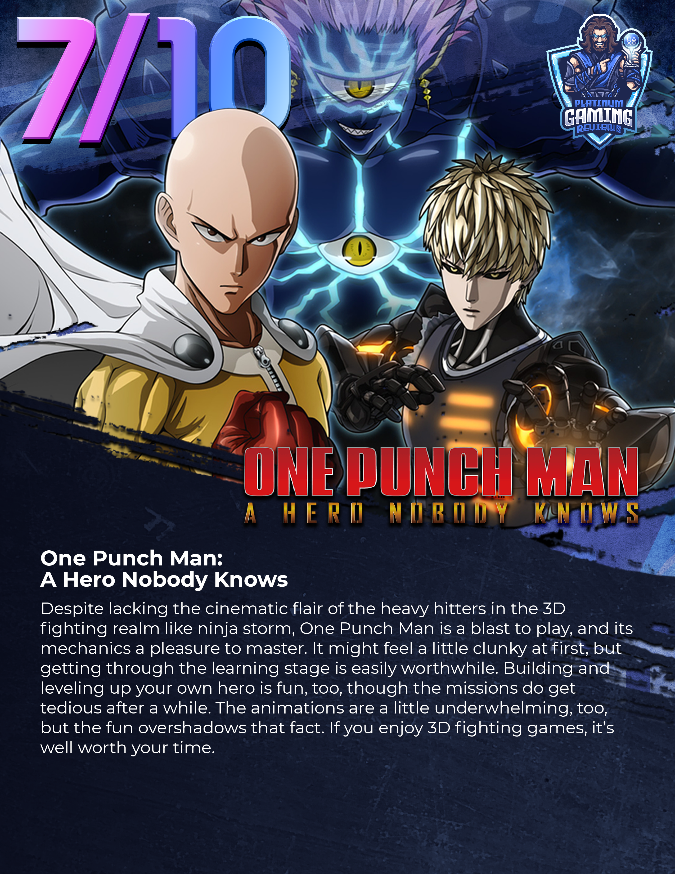 One Punch Man: A Hero Nobody Knows