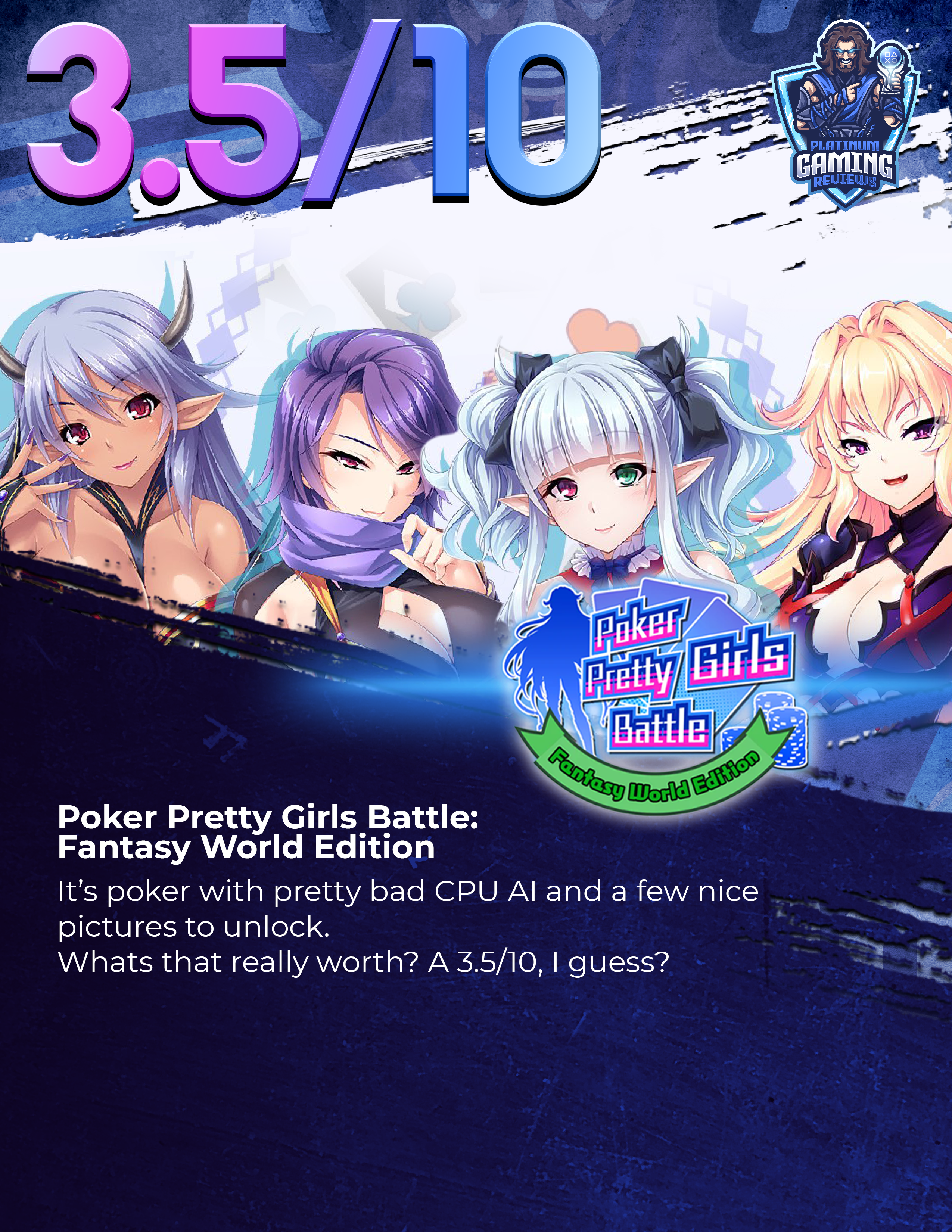 Poker Pretty Girls Battle: Fantasy World Edition