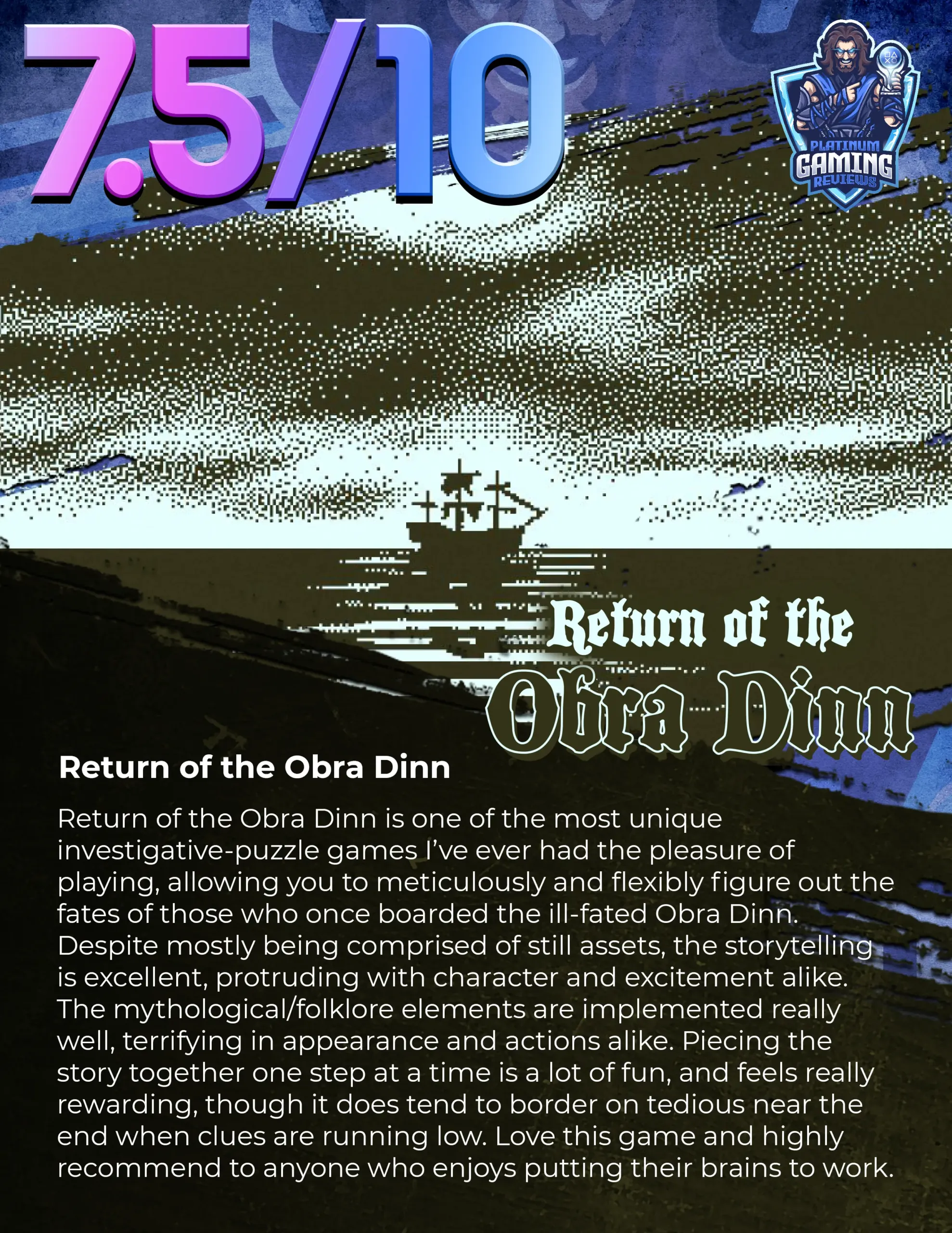 Return of the Obra Dinn